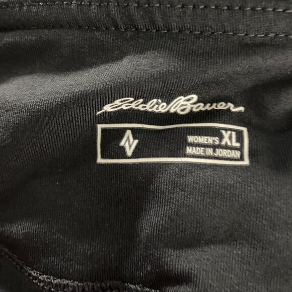 Eddie Bauer Travex Freedry Pants Womens XL Black Pull On Nylon Blend NWT PT-2152 - Picture 7 of 12